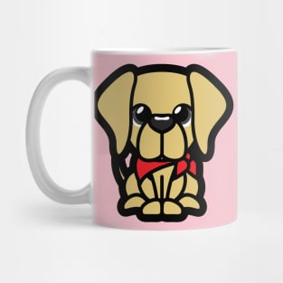 Yellow Labrador Tooniefied Mug